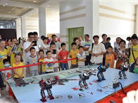 科普大篷车开进2014年江门市科技成果展