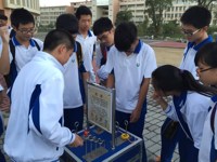 阳江市科协开展科普大篷车进校园活动