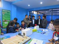 惠州市科协到惠阳区实验小学指导科技馆建设工作