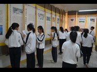 “广东海上丝绸之路科技文化展览”走进汕头市蓬鸥中学