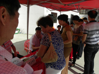 汕尾市陆丰市2015年“科技进步活动月”集中服务活动在东海镇举办