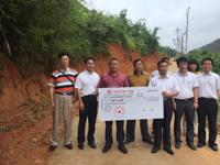 省科协领导到河源市鹤塘村指导扶贫双到工作