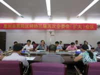 惠州市惠阳区科协三届五次全委会(扩大)会议召开