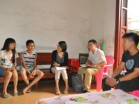 中山市科协党员到沙溪镇象角村开展联系群众和志愿服务工作