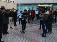 汕尾市举办青少年科技创新大赛评审活动