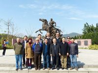 中科院老科学家参观惠州市惠阳区叶挺将军纪念园