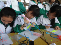 科普大篷车开进广州市第47中学为科技节添光彩