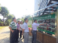 惠州市科协到惠阳区盆景协会调研