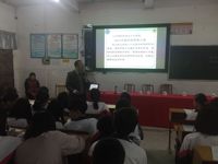 中科院老科学家走进惠州市龙门县为青少年作科普报告