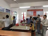 茂名市科协领导到精准扶贫挂点村指导换届选举工作