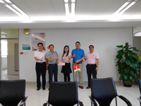 惠州市惠阳区科协慰问全国青少年科技创新大赛参赛师生