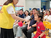 健康家庭科普“大手牵小手健康齐齐走”活动在惠州科技馆举办