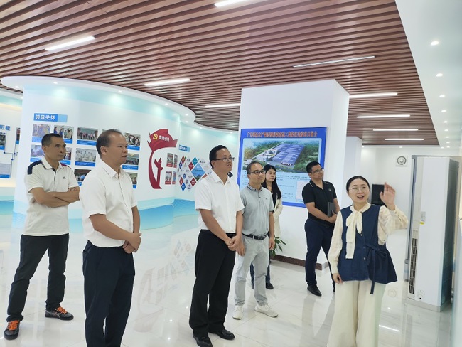 云浮市科协到新兴县重点企业开展产业科技创新需求走访调研