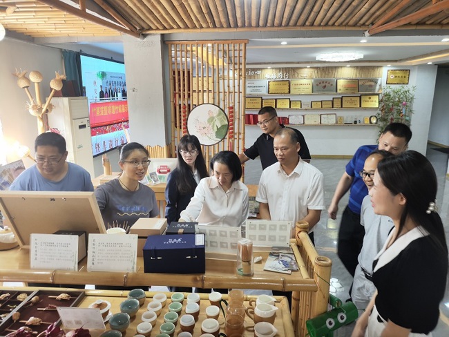 云浮市新兴县科协赴罗定市开展交流活动