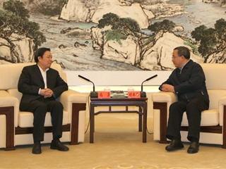 广东省委书记胡春华会见中国科协党组书记尚勇