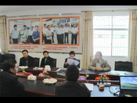 何真率队到梅州调研科协工作