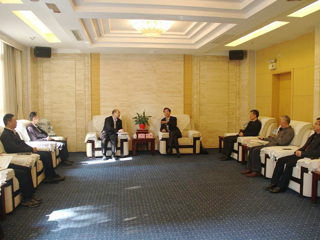 省科技厅厅长王瑞军一行到省科协交流考察