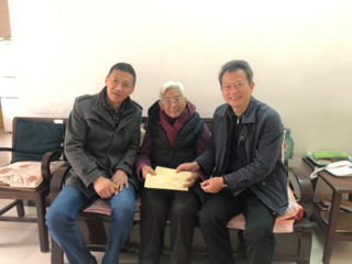 省科协开展春节前慰问生活困难党员和老干部活动