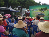 江门江海区举办岭南盆景科学种植及艺术造型致富交流会