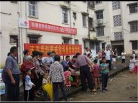 河源市连平县科协组织开展科普进社区活动