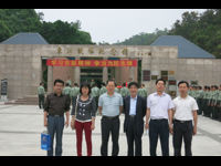 惠州市惠阳区科协到东江纵队纪念馆接受革命教育