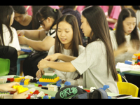 汕头职院学前教育系“积木建构游戏与学前儿童发展”实训活动拉开序幕