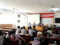 江门市江海区科协在礼乐街墟镇社区举办慢性肾脏病健康知识讲座