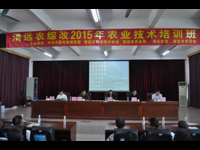 2015年清远农综改试点镇农业技术培训班举办