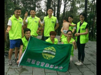 河源市营养师协会开展义务捡垃圾环保公益活动