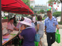 惠州市惠阳区三和社区开展“四进社区”暨“食品安全宣传周”活动