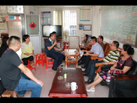 佛山市高明区慰问挂钩点杨和镇河东社区居委会