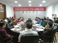 2016年广东省文化科技卫生“三下乡”活动筹备工作会议在陆河县召开