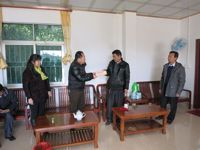 惠州市惠阳区科协到挂点村开展春节慰问活动