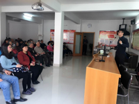 江海区科协联合举办“冬季心理感冒”和“食物中毒预防”社区讲座