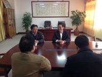 河源市龙川县委副书记钟碧平慰问龙川县科协干部职工