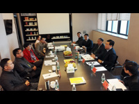 省科协领导调研万年青公司海智医药合作项目