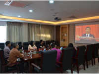 江门市科协机关干部收看中国共产党第十九次全国代表大会盛况