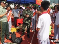 传播消防“正能量”-- 云浮消防参展全国科普日活动