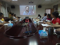 茂名信宜市科协组织观看警示专题片