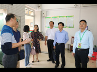 茂名市科协领导到信宜市调研省青少年科技实践能力挑战赛筹备工作