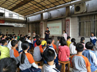 防震减灾知识进校园讲座走进佛山市第二十七小学