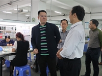 惠州市科协领导到惠阳区调研院士专家（企业）工作站建设工作
