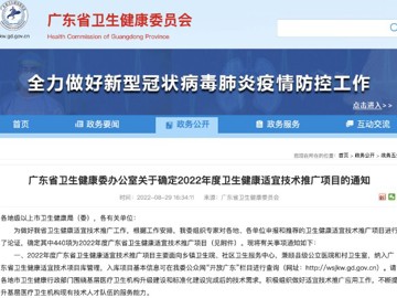 省精准医学应用学会新增3项卫生健康适宜技术推广项目