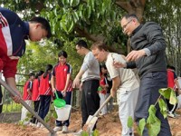 广东省新兴中药学校在云浮市新兴县开展中医药文化科普进校园