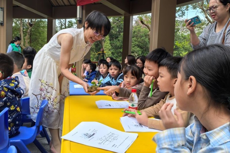 云浮市科协联合南山森林公园开展自然教育活动