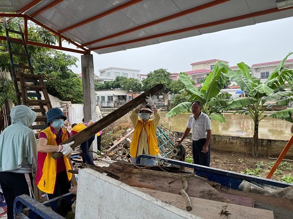中山市科协、中山科学馆党员干部“入镇下村”投身“百千万工程”志愿服务