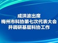 成洪波出席梅州市科协第七次代表大会并调研必威体育平台
工作