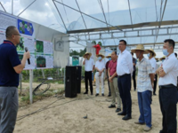茂名市茂南区政府举办特色农产品观摩活动暨农村科普示范基地揭牌仪式