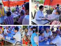 中山市科协党支部联合民众社区党委开展“入镇下村”暨义诊志愿服务主题党日活动